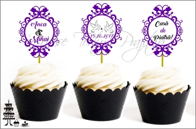 Set Toppers GLAMOUR Personalizate